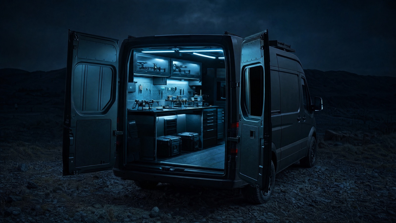 Tactical Van mobile production facility